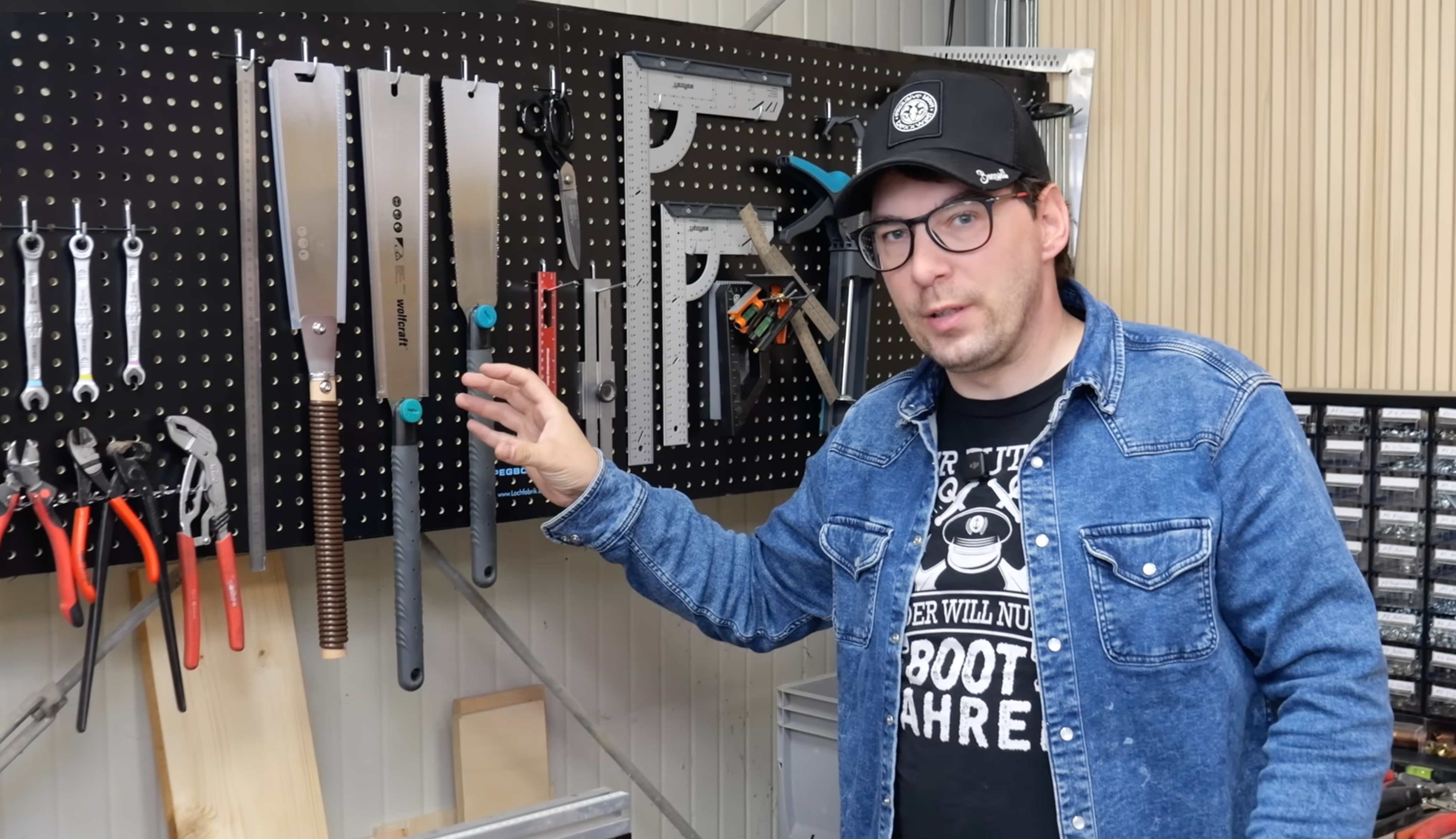 Ordnung mit System: Unsere Lochwände bei Mr. Handwerk im Einsatz