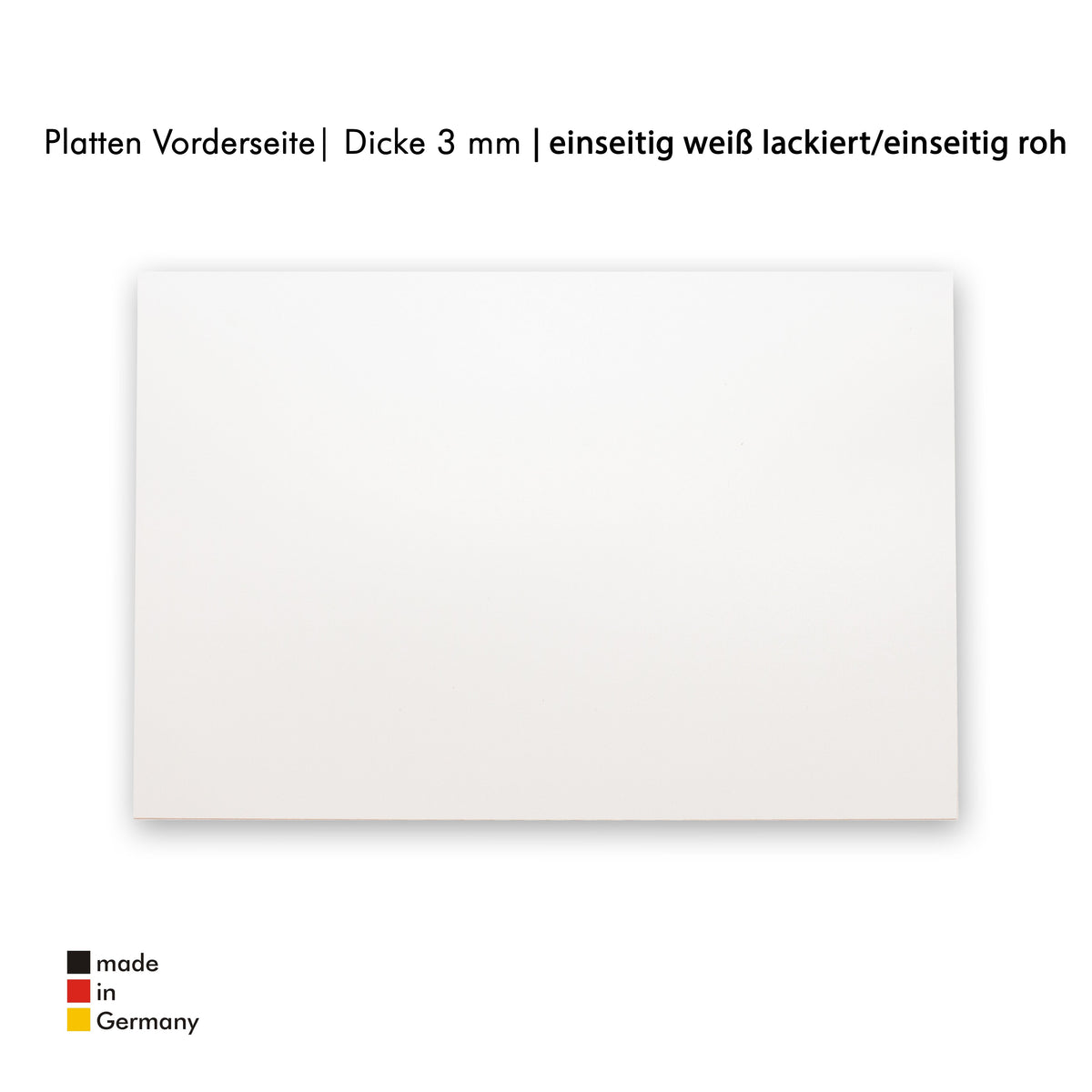 PEGBOARD MDF-Platten 5mm – 20er Set, 60x40 Cm, Weiß Lackiert, Für Lasergravur & CNC (Made In Germany)